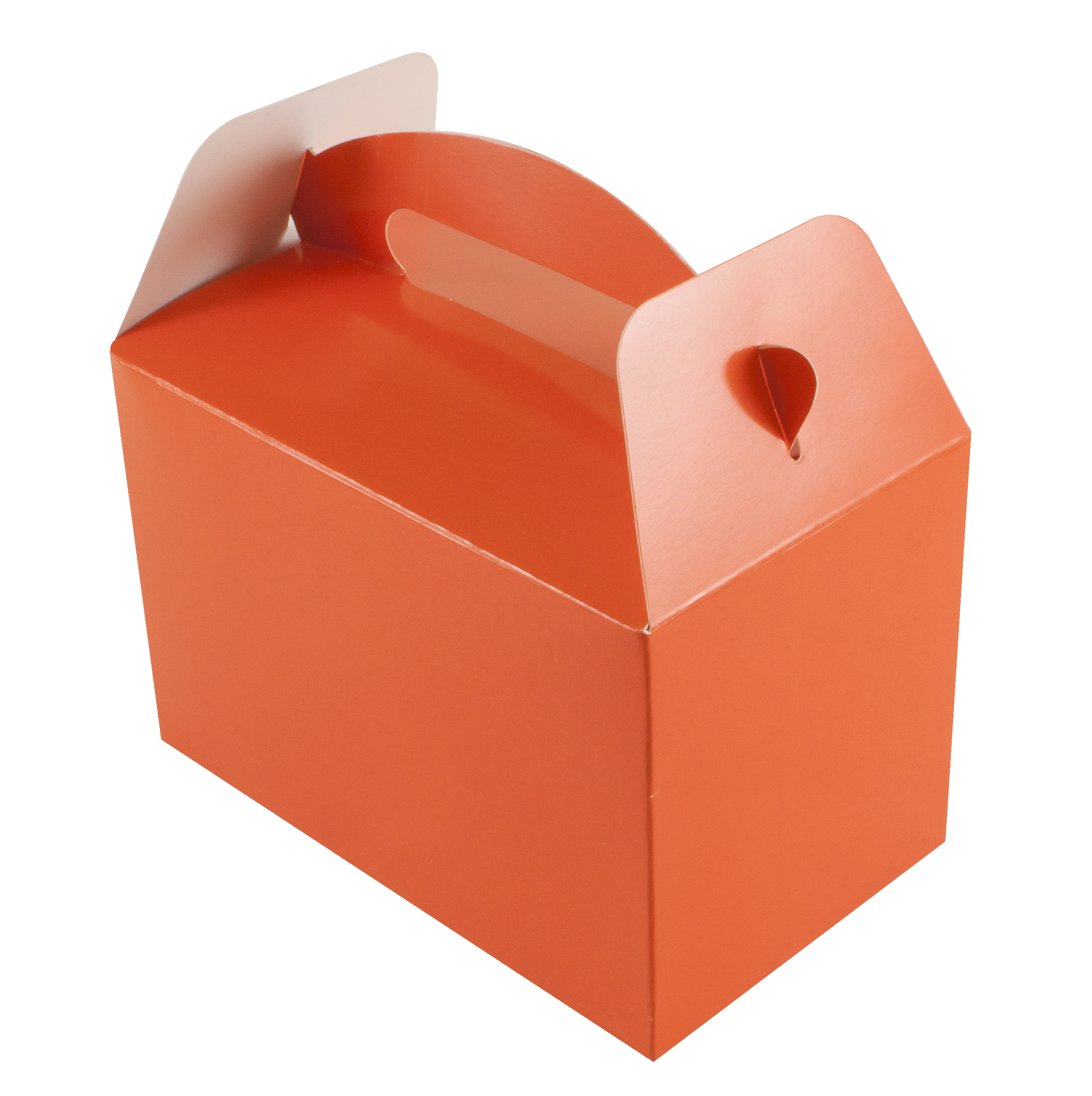 Orange Party Gift Box 100mm x 154mm x 92mm 6pcs