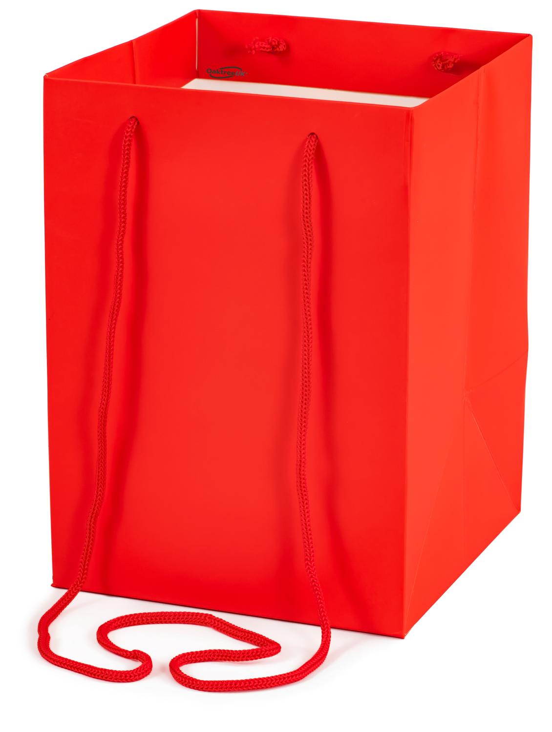 Red Hand Tie Party Bags 18cm x 18cm x 25cm 10 Pack 