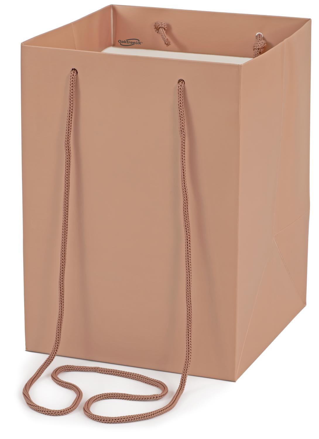 Rose Gold Hand Tie Party Bag 18cm x 18cm x 25cm 10 pack