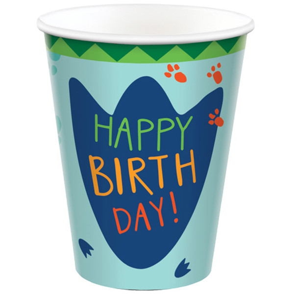 Dino-Mite Party Paper Cups (8)