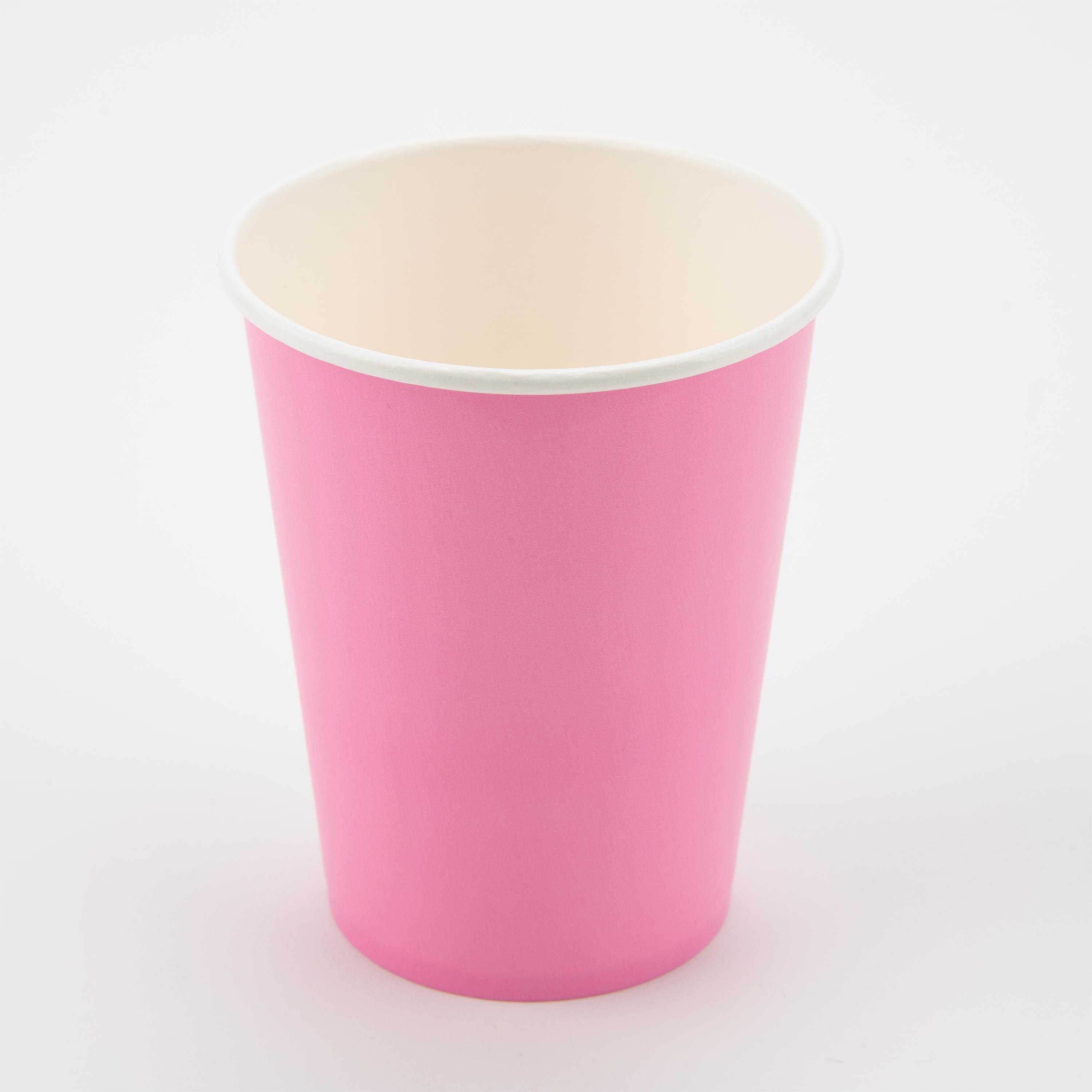 9oz Plastic-Free Disposable Paper Cups  8-pack 