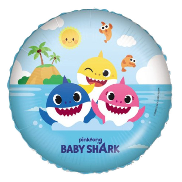18 inch Baby Shark Ocean Foil Balloon