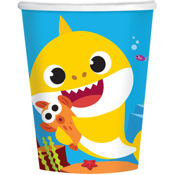 Baby Shark Party Paper Cups (8)