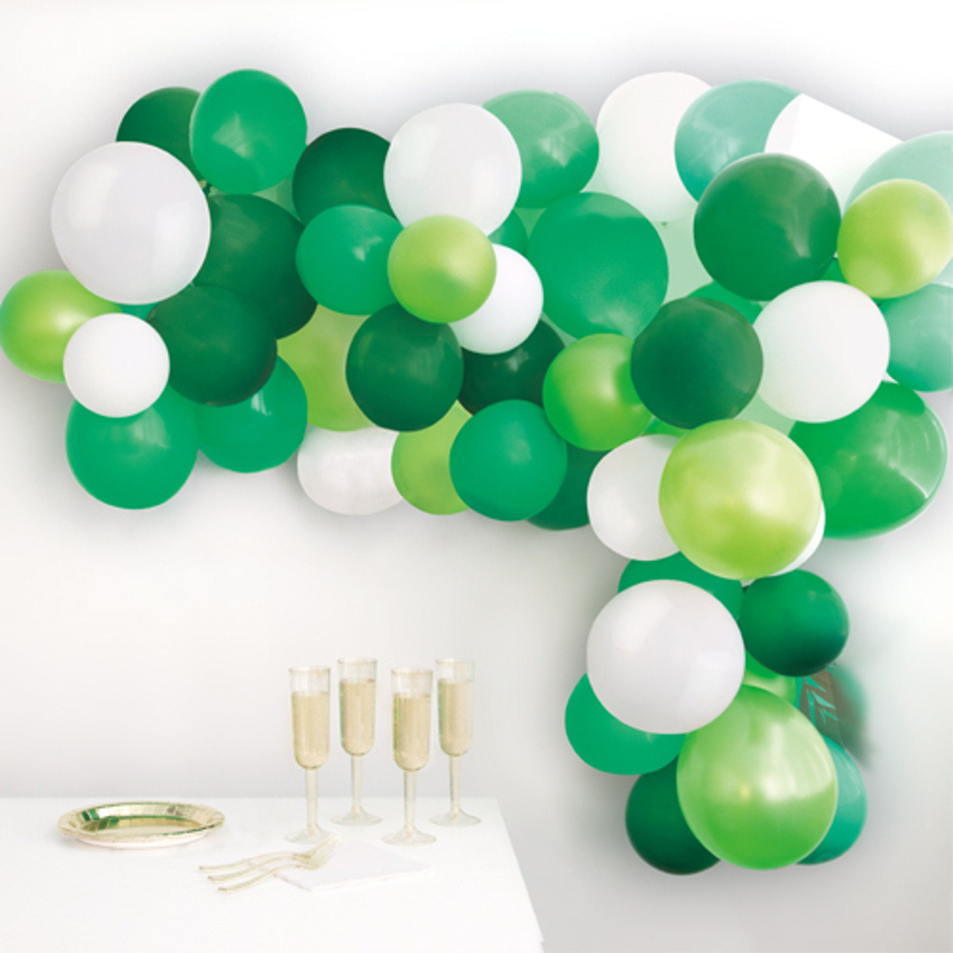 Green DIY Balloon Arch Kit