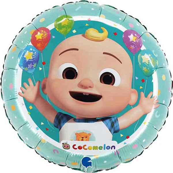 18 inch Cocomelon Round Foil Balloon