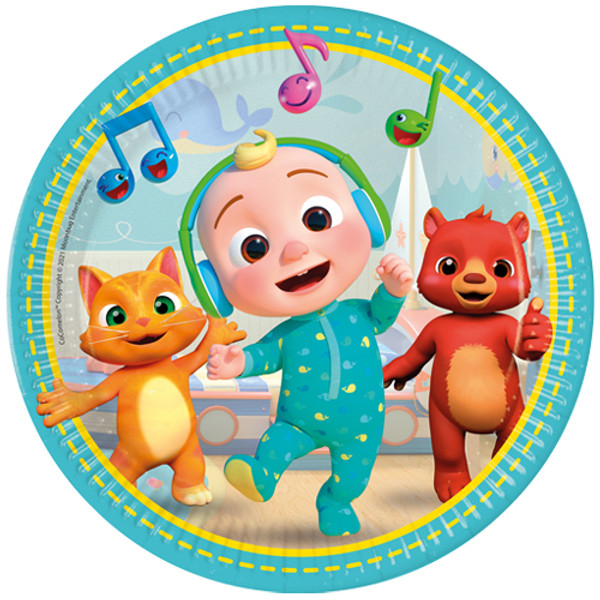 Cocomelon Paper Plates (8)