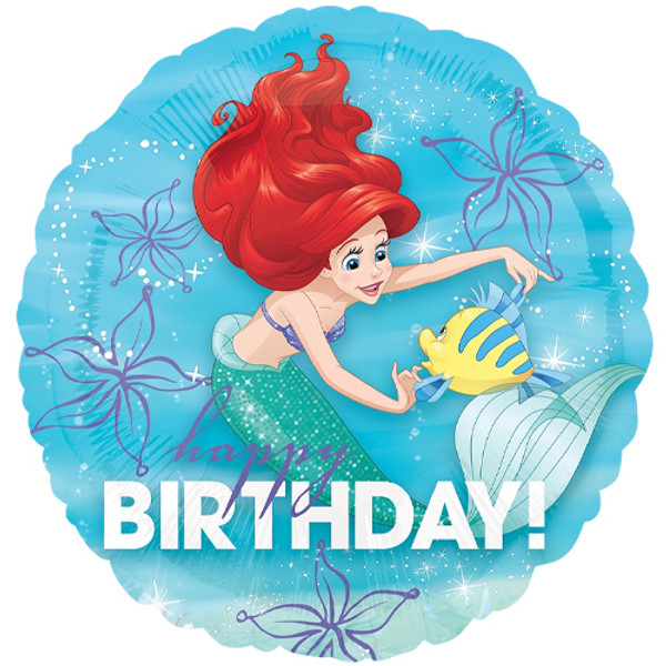 18 inch Ariel Birthday Dream Big Foil Balloon
