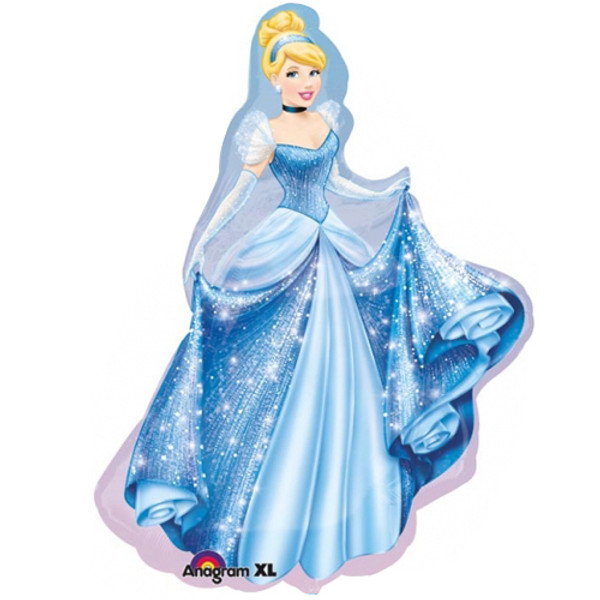 33 inch Cinderella Supershape Foil Balloon