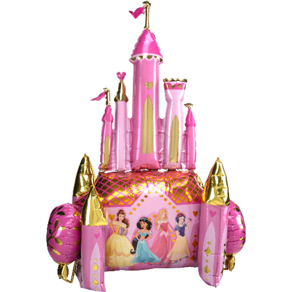 55 inch Disney Princess Castle Airwalker Foil Balloon