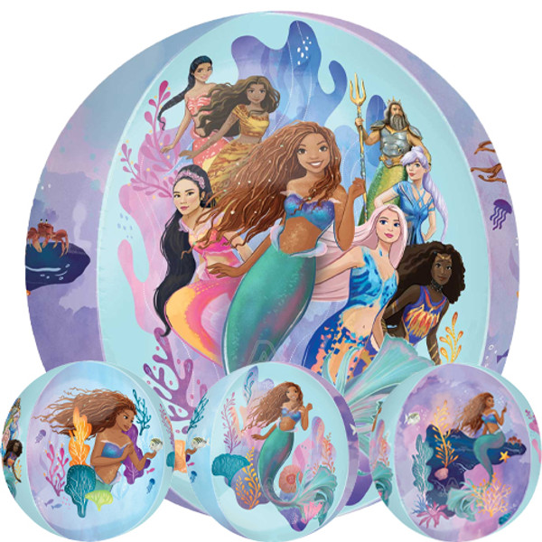 16 inch Orbz Little Mermaid Live Action Foil Balloon