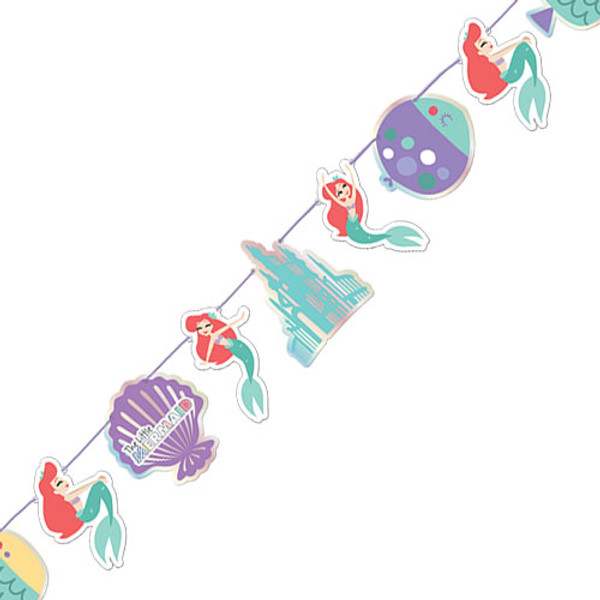 Ariel Under The Sea Paper Garland Kit - 2m