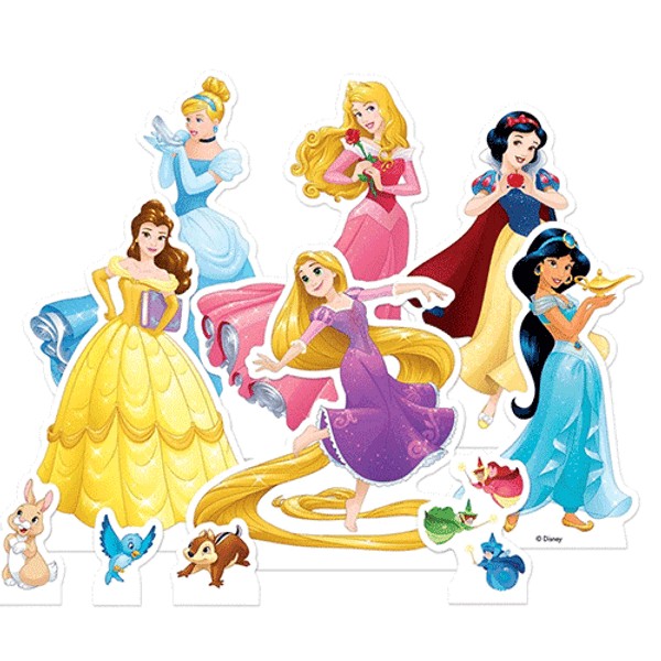 Disney Princess Table Top Cardboard Cutout Pack (10)