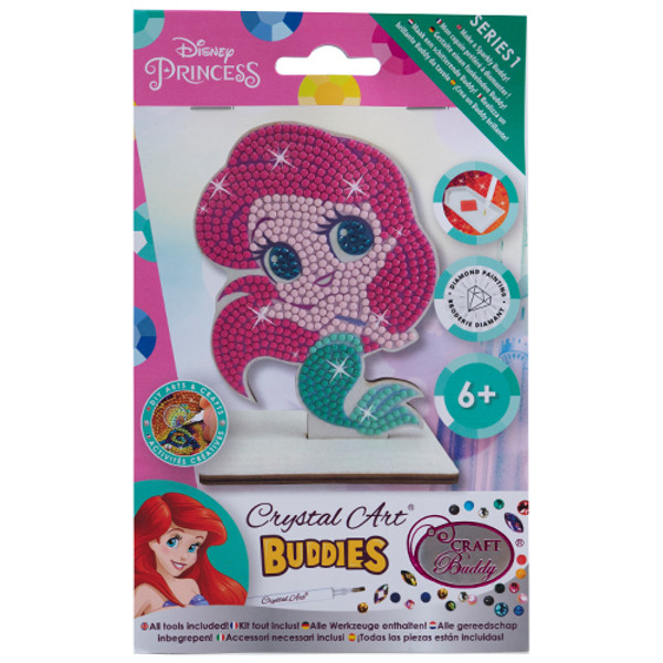 The Little Mermaid Ariel Crystal Art Buddy Kit 
