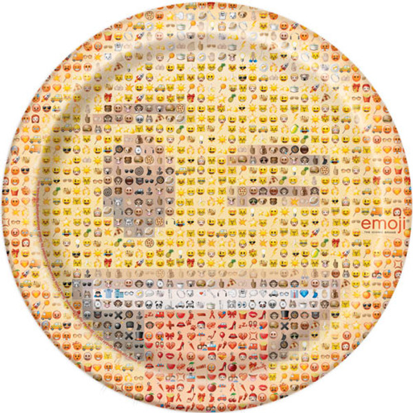Emoji 9 inch Dinner Plates (8)