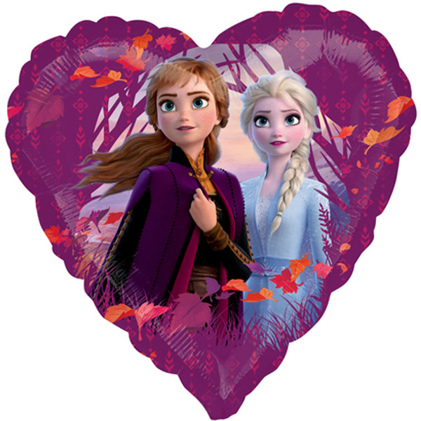 18 inch Frozen 2 Heart Foil Balloon