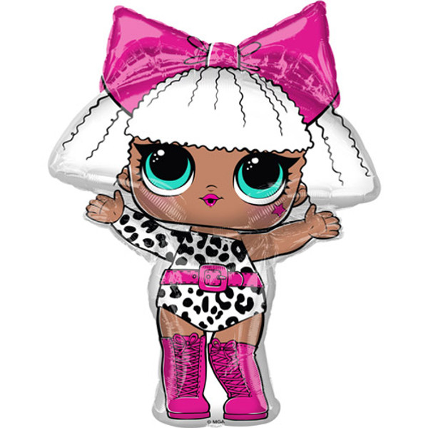 34 inch LOL Surprise! Supershape Foil Balloon