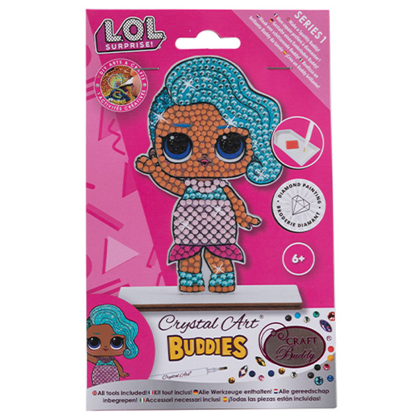 Surprise! Splash Queen Crystal Art Buddy Kit