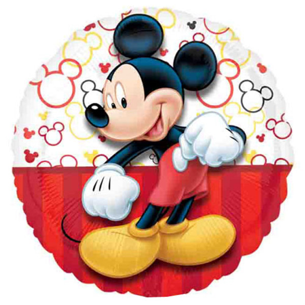 18 inch Mickey Mouse Portrait Foil Balloon