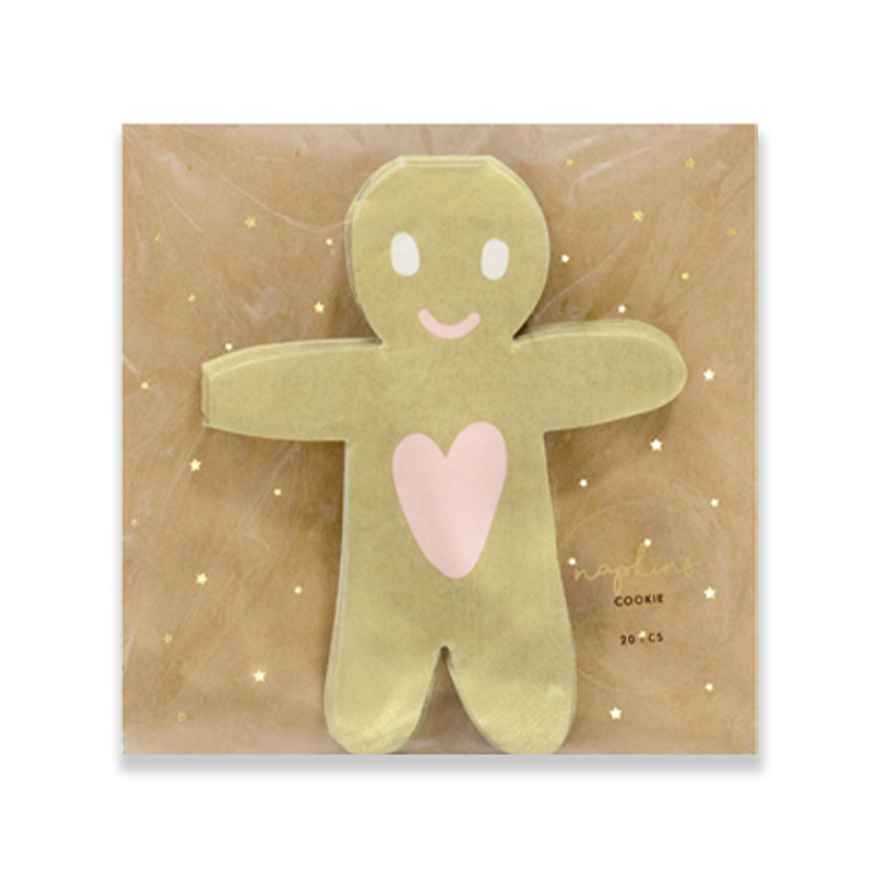Gingerbread Man Paper Napkins (20 pack)