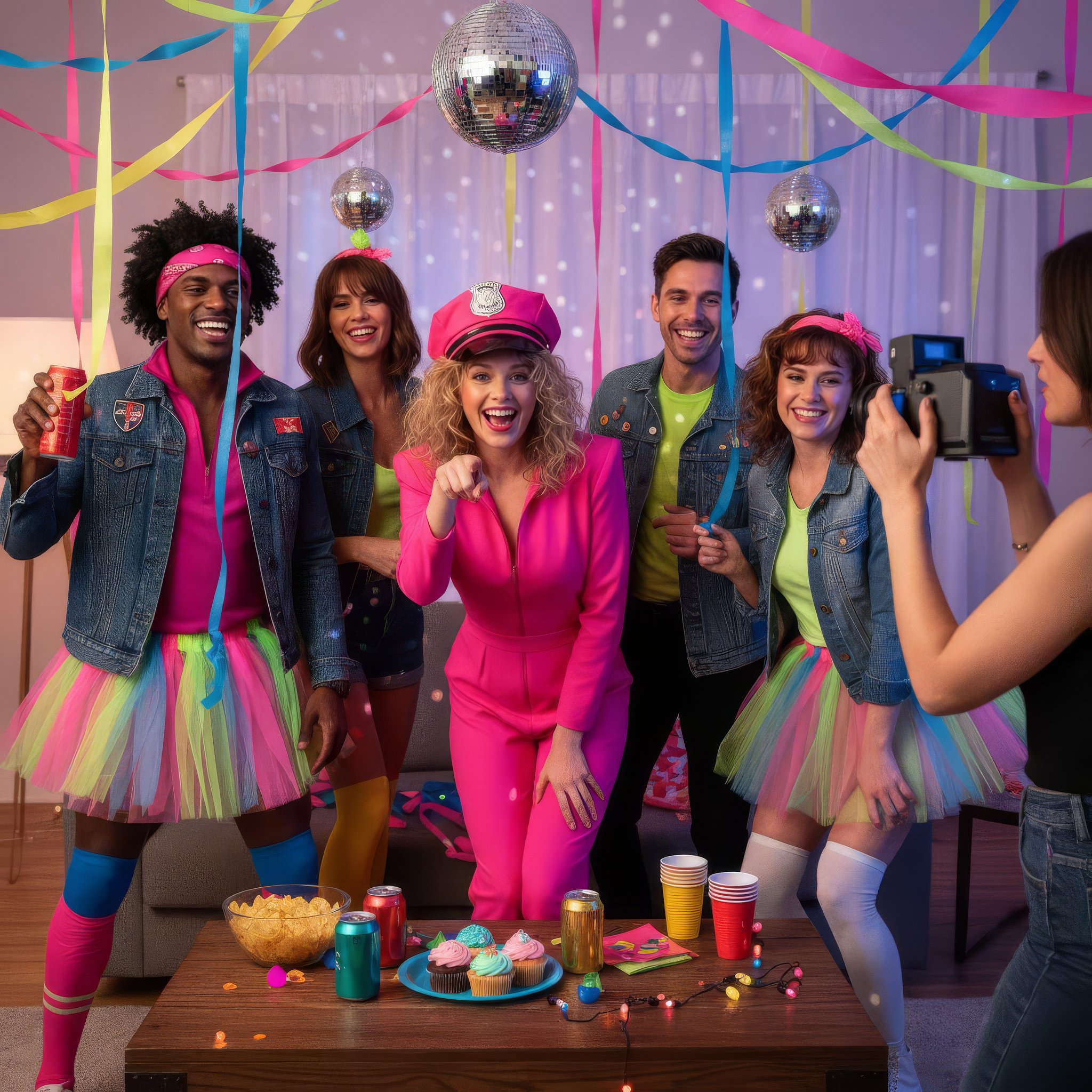 Pink Special Police Hat (Adult)