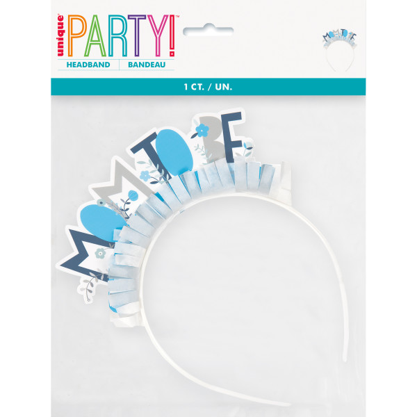 Blue Mom to Be Headband