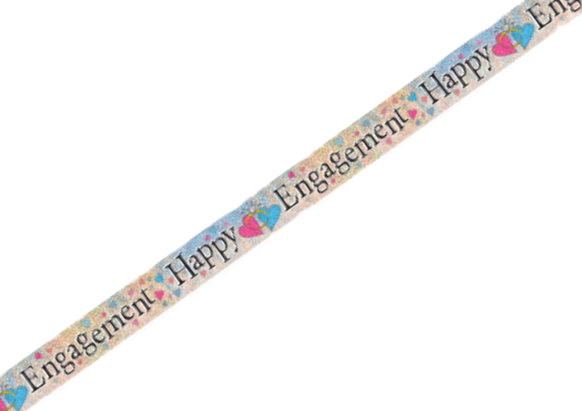 Happy Engagement Prism Banner, 12 ft 