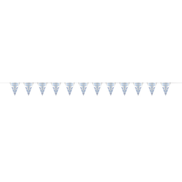 Holy Cross First Holy Communion Foil Flag Banner 9 ft