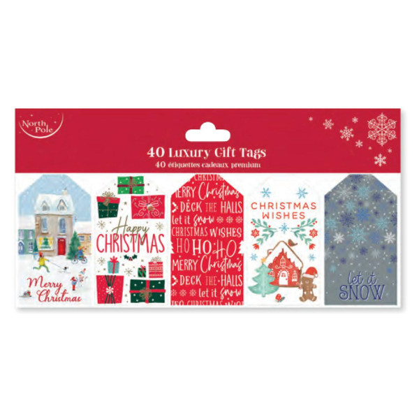 40 Contemporary Luxury Christmas Gift Tags (40)