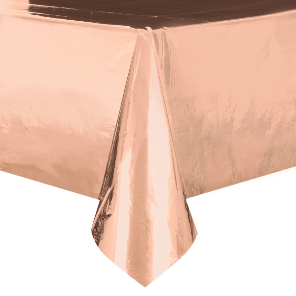 Rose Gold Party Supplies Set