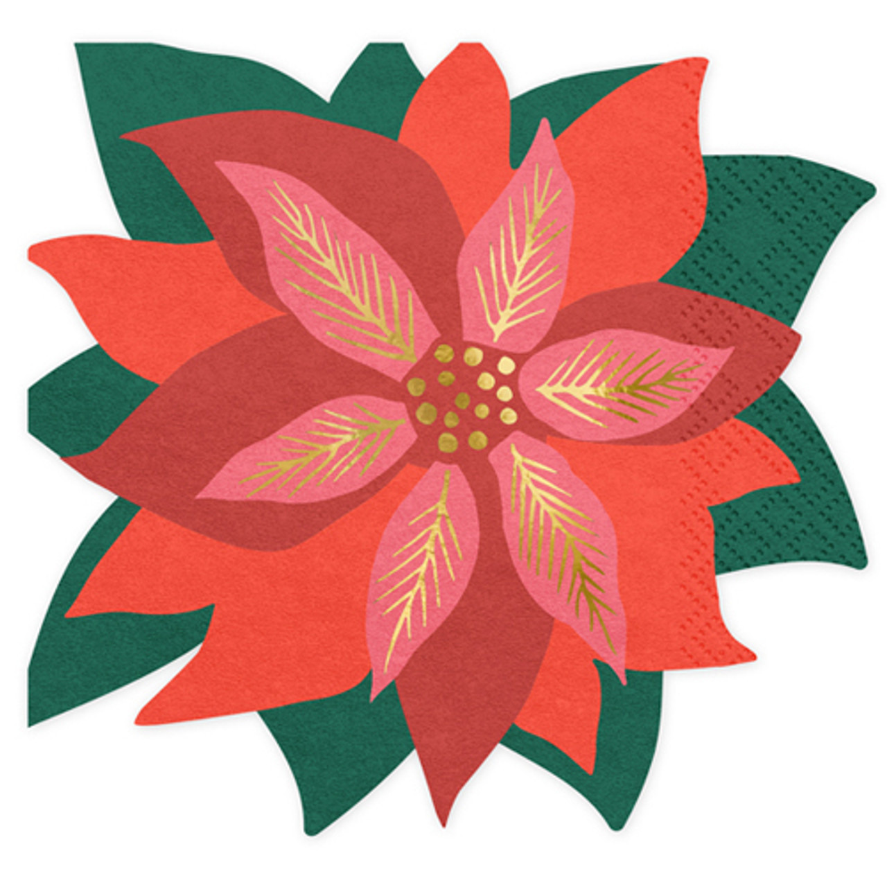 Red Star Of Bethlehem Paper Napkins (20 pack)