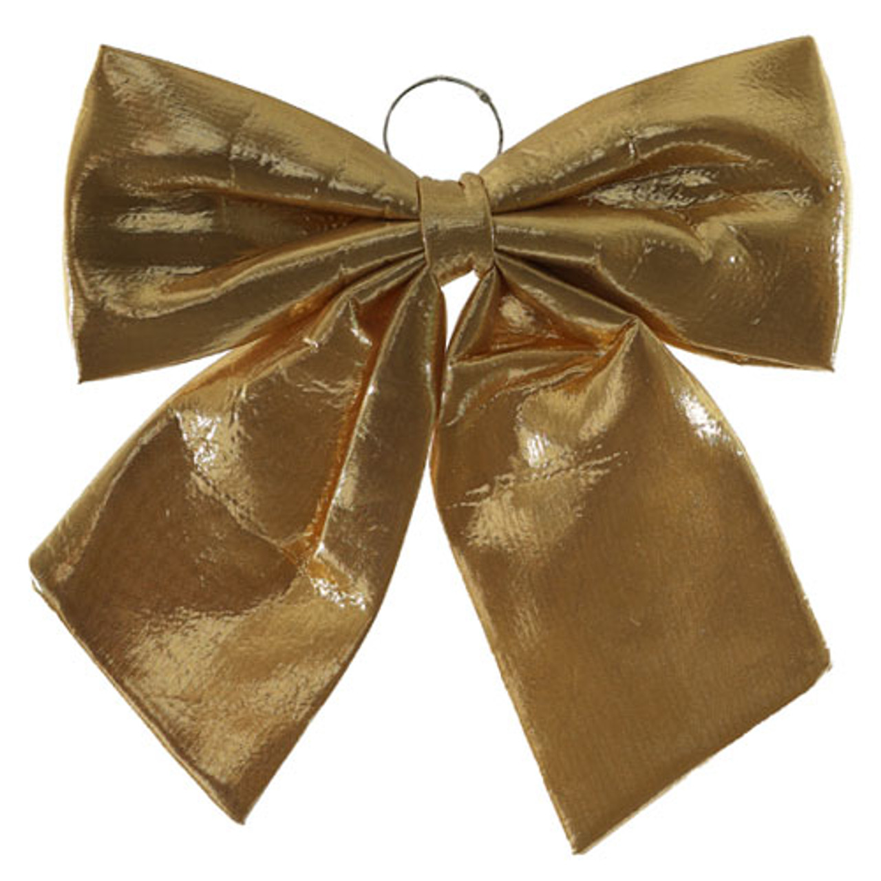 44cm Gold Satin Bow