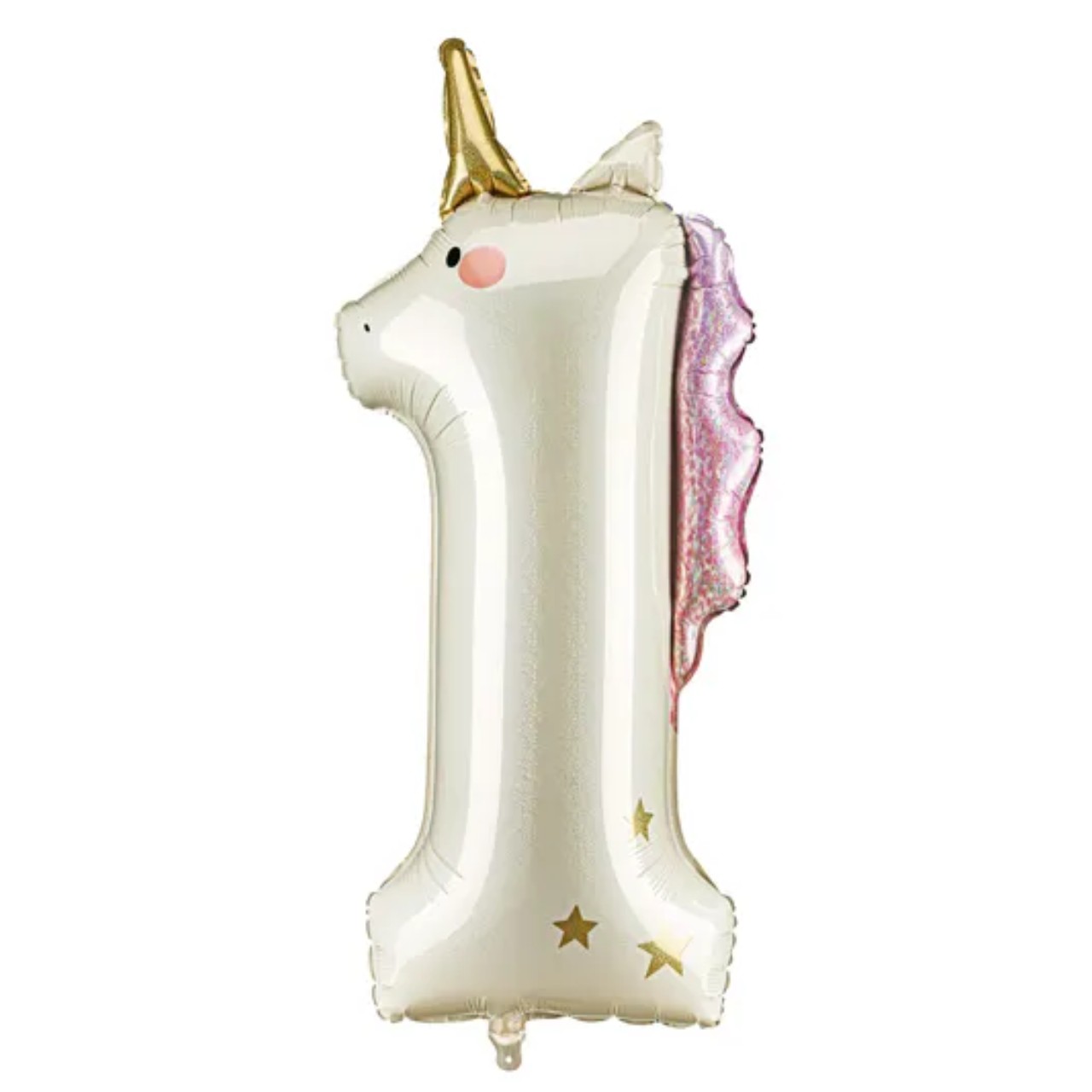 Unicorn Number 1 Foil Balloon