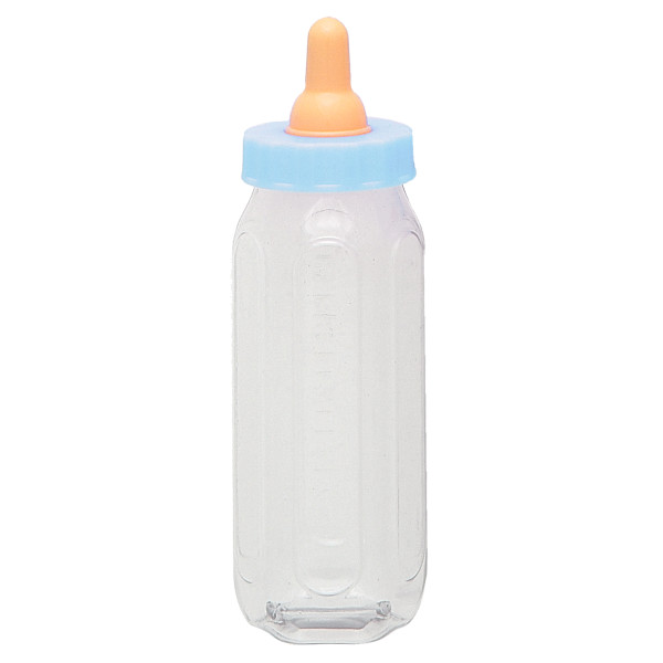 Blue Fillable Baby Bottle Favor 5" (2 pack)