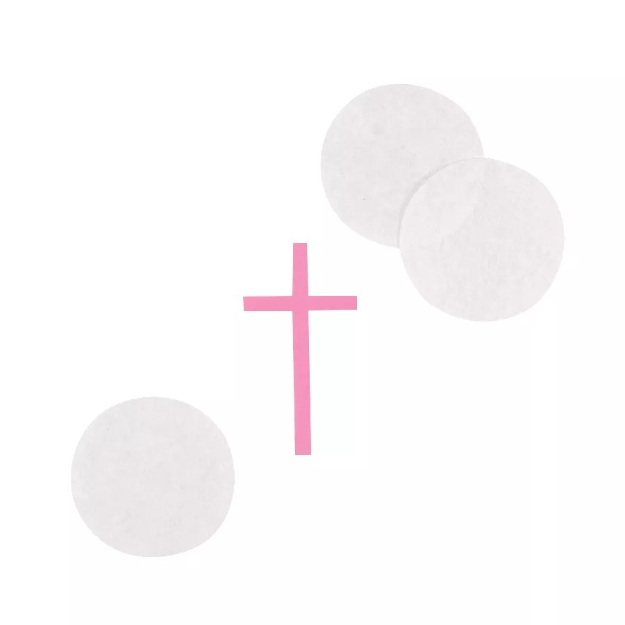 Pink Holy Cross Confetti Pink 14g
