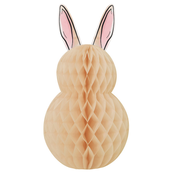 Bunny & Easter Egg Honeycomb Centerpiece Decorations 5pc