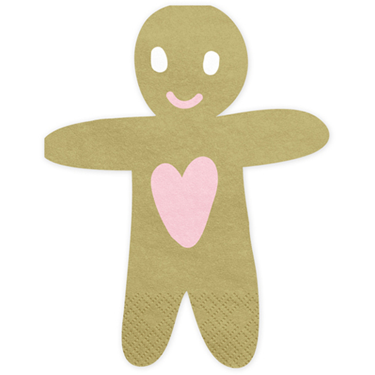 Gingerbread Man Paper Napkins (20 pack)