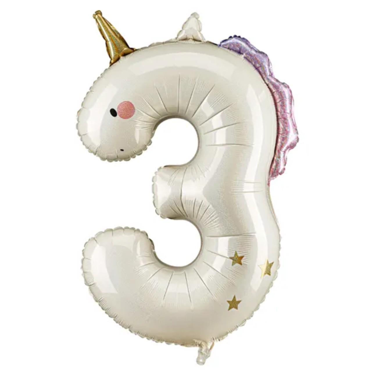 Unicorn Number 1 Foil Balloon