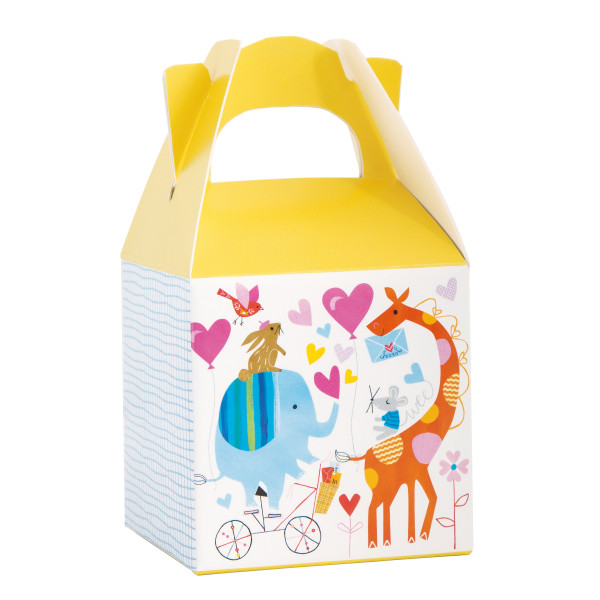 Zoo-Themed Baby Shower Favor Boxes, (8 pack)