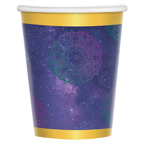 Eid Mubarak Opulent Paper Cups (8 pack)