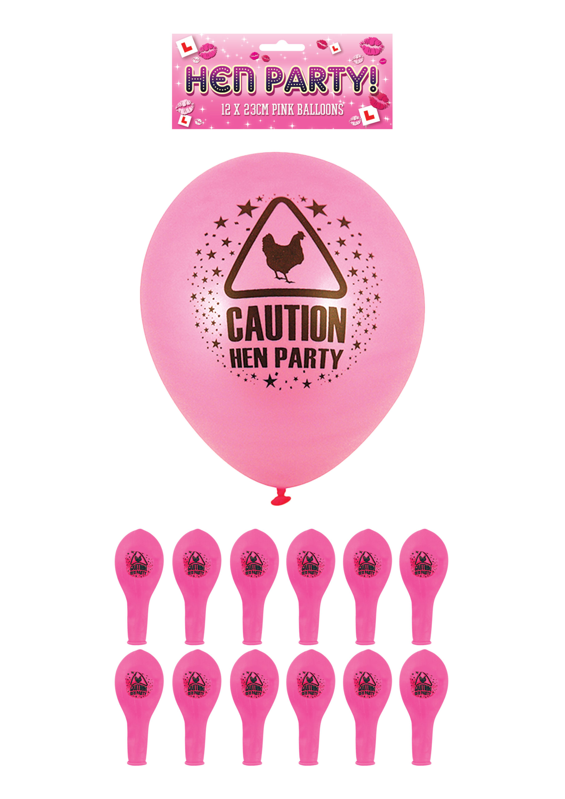 Hen Party Balloons (12 pack)