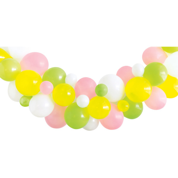 Assorted Spring Colors Latex Balloon Garland Kit 26pc