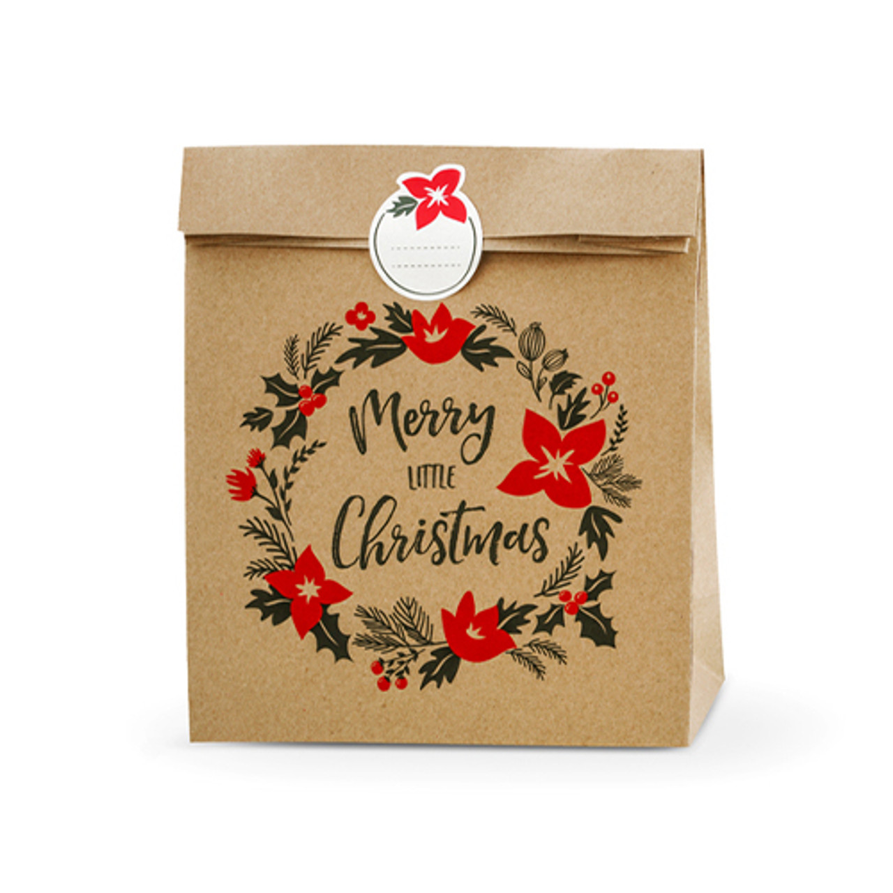 Kraft Christmas Gift Bags (3 pack)