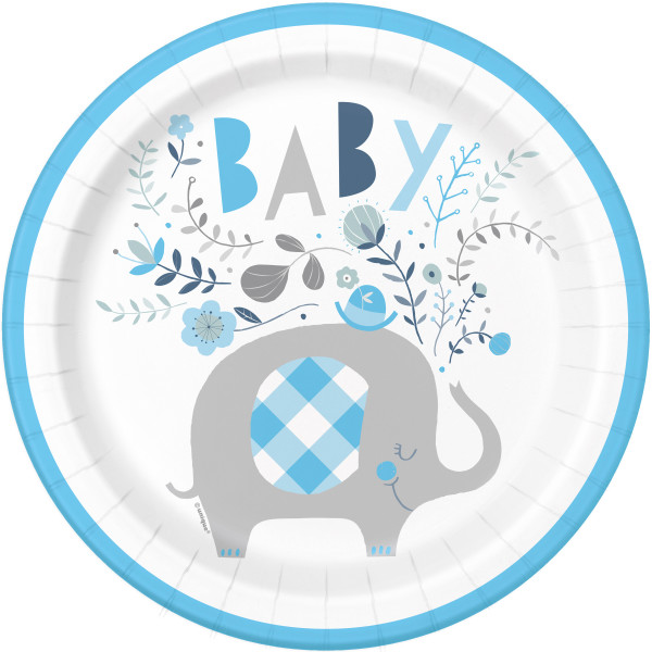 Blue Elephant Baby Shower Bliss Package