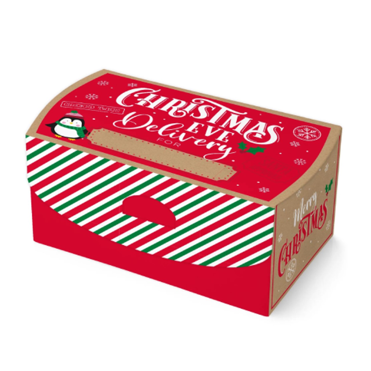 Christmas Eve Delivery Box - flat packed