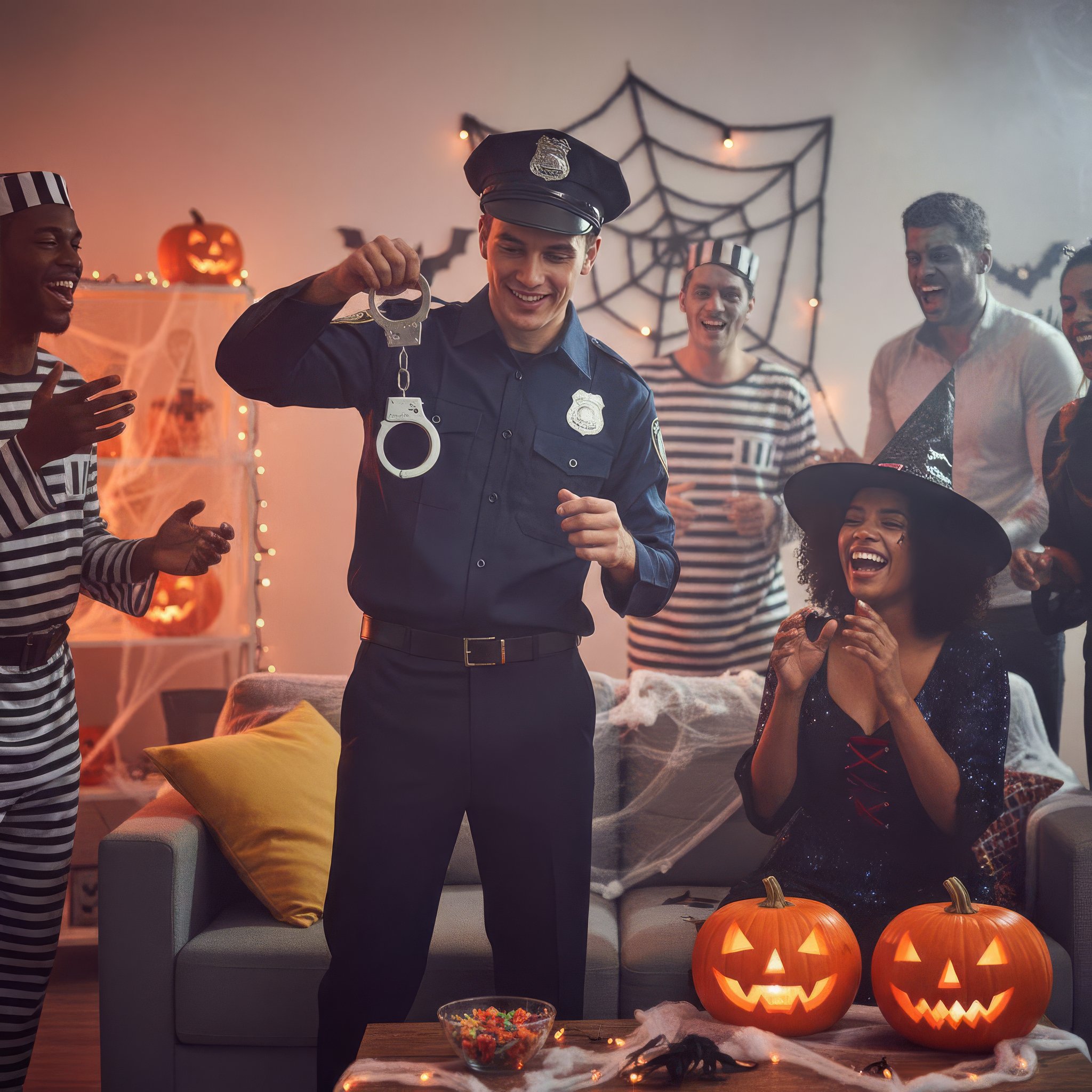 Metal Handcuffs with Keys – Novelty Present / Hen and Stag Party Accessories