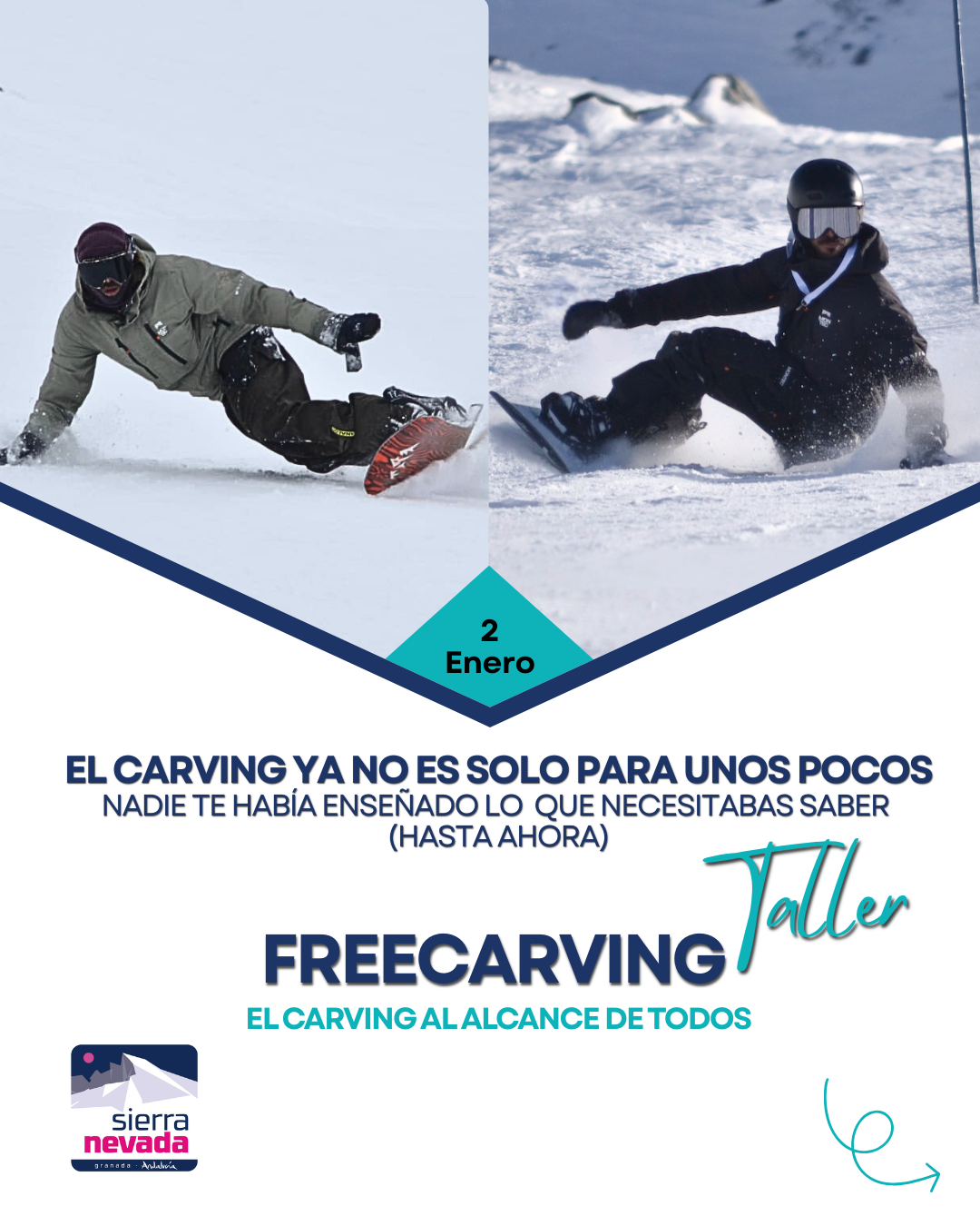 Taller de freecarving - 2 de Enero 2026