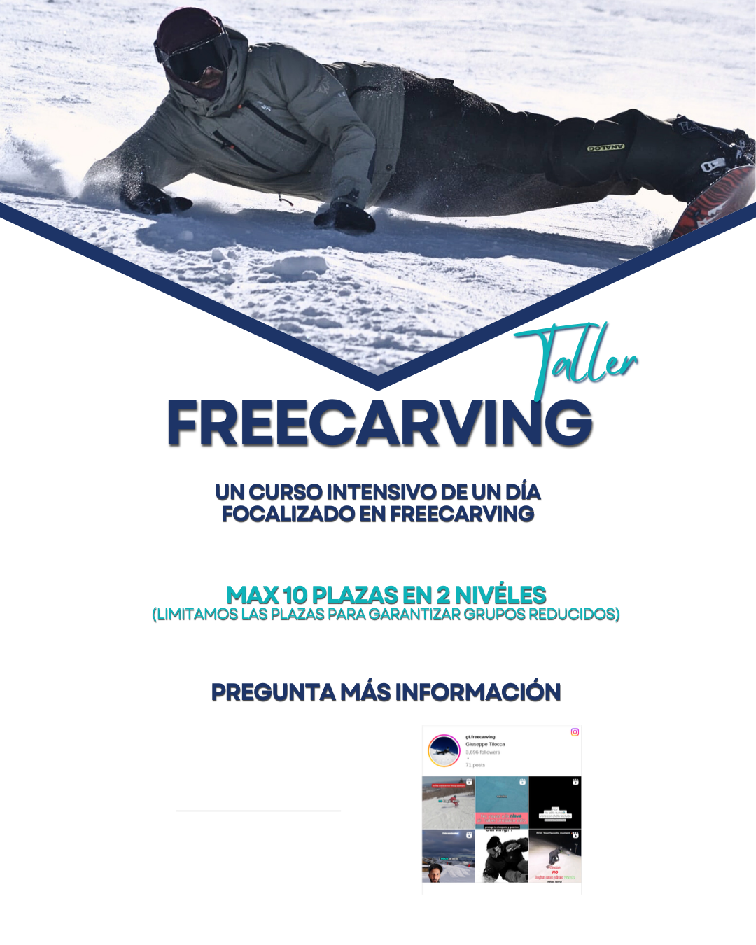 Taller de freecarving - 2 de Enero 2026