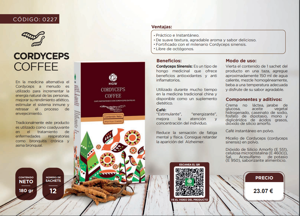 Cordyceps Coffee HGW