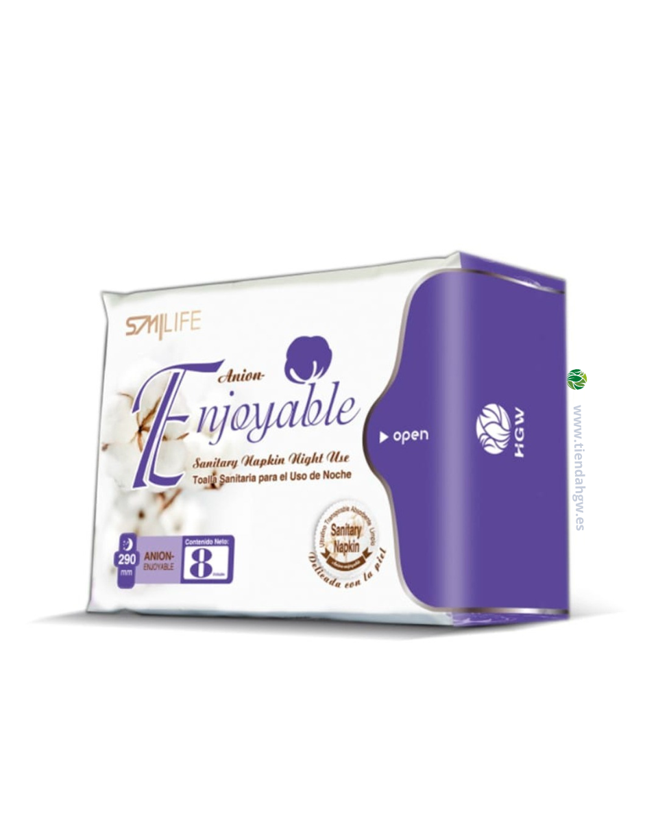 Compresas de Noche HGW con Turmalina – Protección y Bienestar