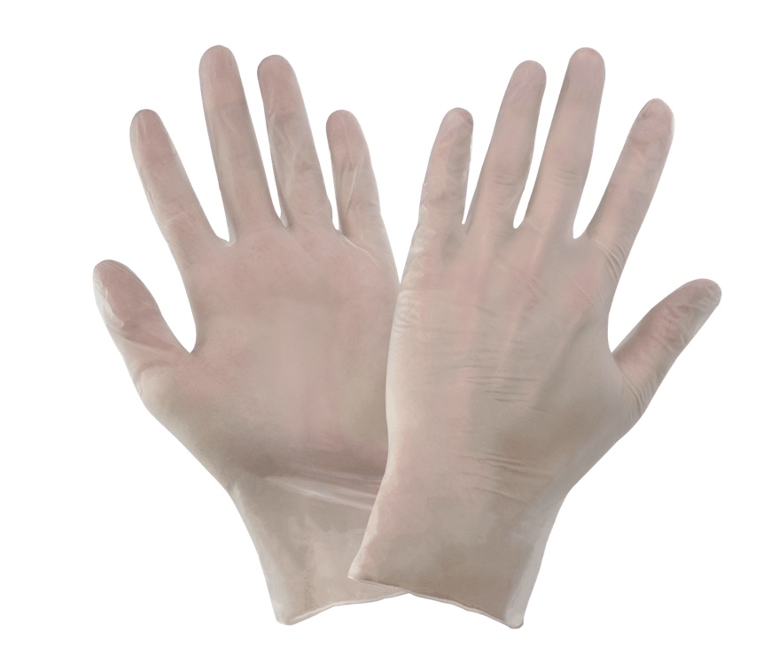 GUANTES DE VINILO 505T SIN TALCO PAQ/100 PZ